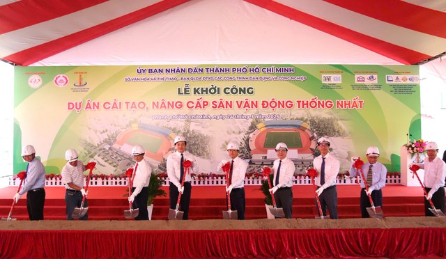 Gần 320 tỷ đồng cải tạo, nâng cấp sân vận động Thống Nhất- Ảnh 1.