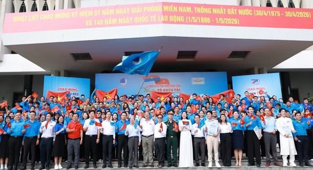 Thanh niên TPHCM phát động hành trình “Tôi yêu Tổ quốc tôi” dịp kỷ niệm Ngày 30/4- Ảnh 3.