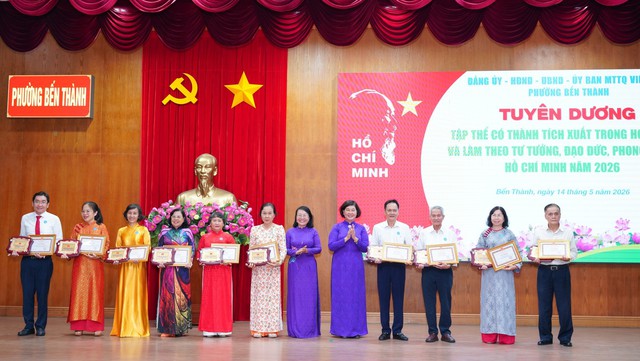 Phường Bến Thành ra mắt Sổ tay điện tử Không gian văn hóa Hồ Chí Minh- Ảnh 4.