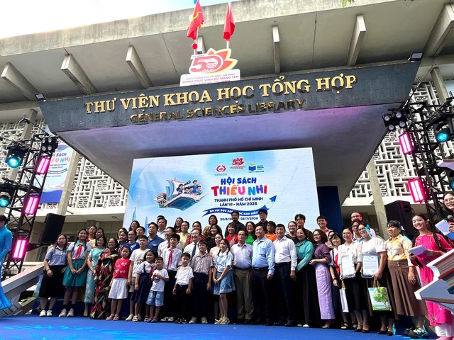 Hội sách Thiếu nhi TPHCM 2026 có hơn 150 hoạt động bổ ích- Ảnh 1.