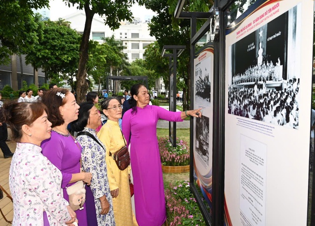 Triển lãm ảnh "Sài Gòn-Gia Định-TPHCM: Bản anh hùng ca và khát vọng trong kỷ nguyên vươn mình"- Ảnh 3.