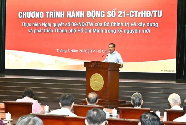 Nghị quyết số 09-NQ/TW xác lập mô hình phát triển mới, đưa TPHCM vươn tầm đô thị toàn cầu- Ảnh 3. Nghị quyết số 09-NQ/TW xác lập mô hình phát triển mới, đưa TPHCM vươn tầm đô thị toàn cầu- Ảnh 3.