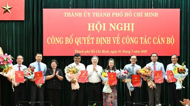 TPHCM công bố nhân sự lãnh đạo các cơ quan báo chí trực thuộc- Ảnh 3. TPHCM công bố nhân sự lãnh đạo các cơ quan báo chí trực thuộc- Ảnh 3.