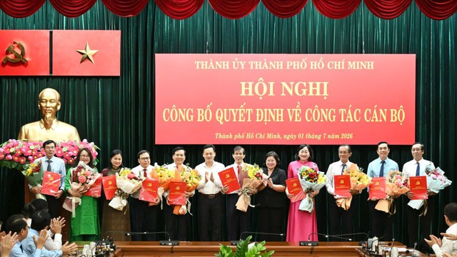 TPHCM công bố nhân sự lãnh đạo các cơ quan báo chí trực thuộc- Ảnh 1. TPHCM công bố nhân sự lãnh đạo các cơ quan báo chí trực thuộc- Ảnh 1.