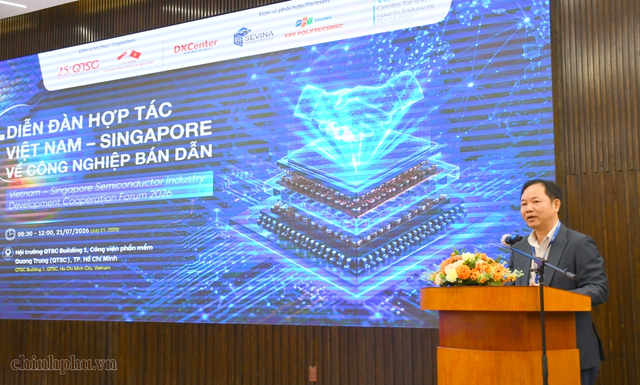Việt Nam - Singapore thúc đẩy hợp tác phát triển ngành công nghiệp bán dẫn- Ảnh 2. Việt Nam - Singapore thúc đẩy hợp tác phát triển ngành công nghiệp bán dẫn- Ảnh 2.