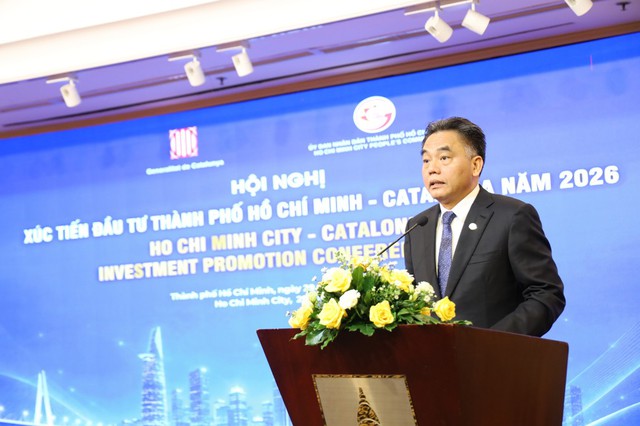Thúc đẩy hợp tác đầu tư với vùng Catalonia trong các lĩnh vực công nghệ, logistics- Ảnh 1. Thúc đẩy hợp tác đầu tư với vùng Catalonia trong các lĩnh vực công nghệ, logistics- Ảnh 1.