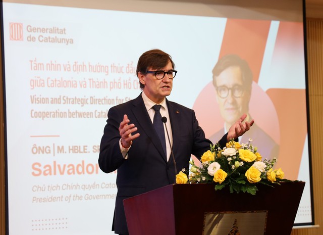 Thúc đẩy hợp tác đầu tư với vùng Catalonia trong các lĩnh vực công nghệ, logistics- Ảnh 2. Thúc đẩy hợp tác đầu tư với vùng Catalonia trong các lĩnh vực công nghệ, logistics- Ảnh 2.