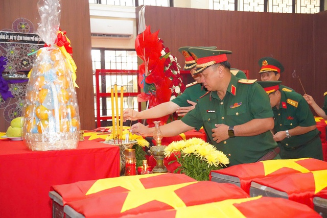 Đẩy nhanh quy tập và xác định danh tính hài cốt liệt sĩ- Ảnh 2.
