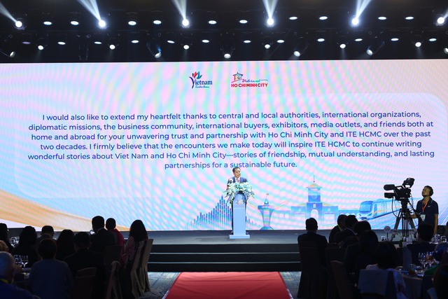 Chương trình nghệ thuật "Đêm Việt Nam" mở màn ITE HCMC 2026- Ảnh 2. Chương trình nghệ thuật "Đêm Việt Nam" mở màn ITE HCMC 2026- Ảnh 2.