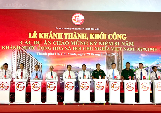 TPHCM khởi công, khánh thành nhiều công trình chào mừng Quốc khánh- Ảnh 2. TPHCM khởi công, khánh thành nhiều công trình chào mừng Quốc khánh- Ảnh 2.