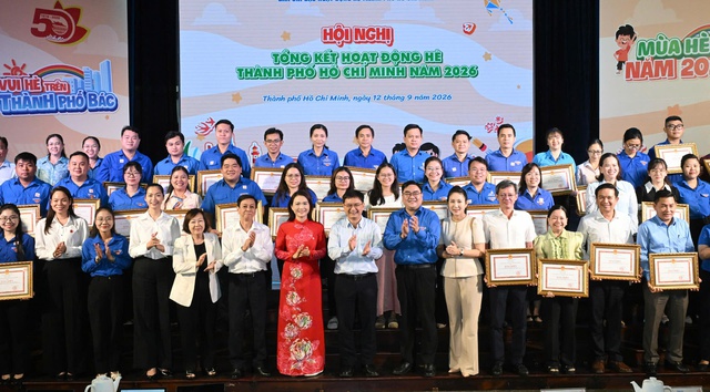 Gần 500.000 thiếu nhi TPHCM tham gia hoạt động hè năm 2026- Ảnh 1. Gần 500.000 thiếu nhi TPHCM tham gia hoạt động hè năm 2026- Ảnh 1.