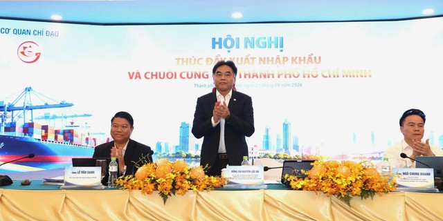 TPHCM tăng kết nối logistics, giảm chi phí cho doanh nghiệp xuất khẩu- Ảnh 1. TPHCM tăng kết nối logistics, giảm chi phí cho doanh nghiệp xuất khẩu- Ảnh 1.