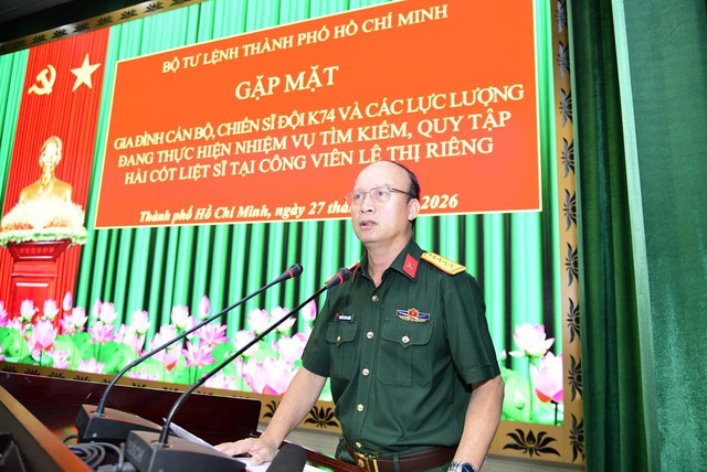 Hậu phương tự hào đồng hành cùng cán bộ, chiến sĩ Đội K74- Ảnh 1.
