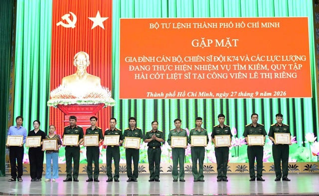 Hậu phương tự hào đồng hành cùng cán bộ, chiến sĩ Đội K74- Ảnh 6.