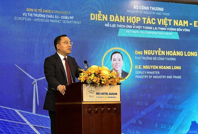 Đẩy mạnh hợp tác giữa Việt Nam-EU theo hướng xanh, bền vững- Ảnh 1.