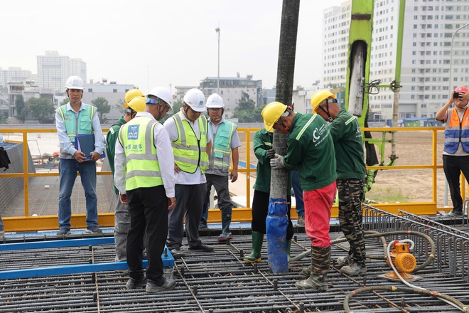 Tăng tốc thi công tuyến đường sắt Bến Thành - Cần Giờ - Ảnh 4.