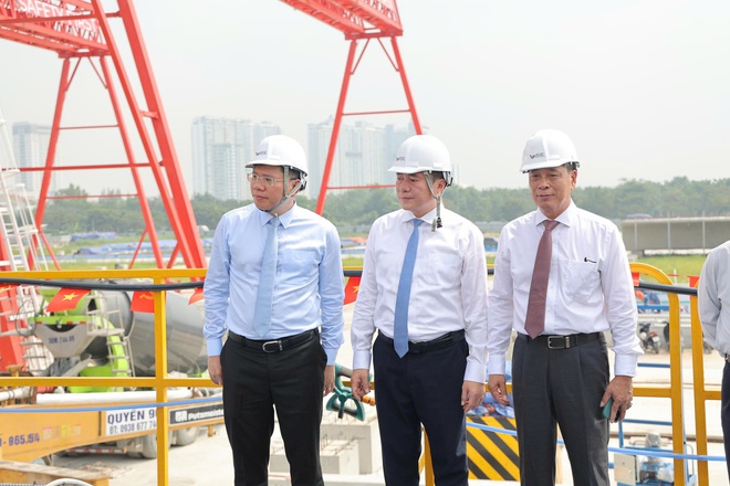 Tăng tốc thi công tuyến đường sắt Bến Thành - Cần Giờ - Ảnh 3.