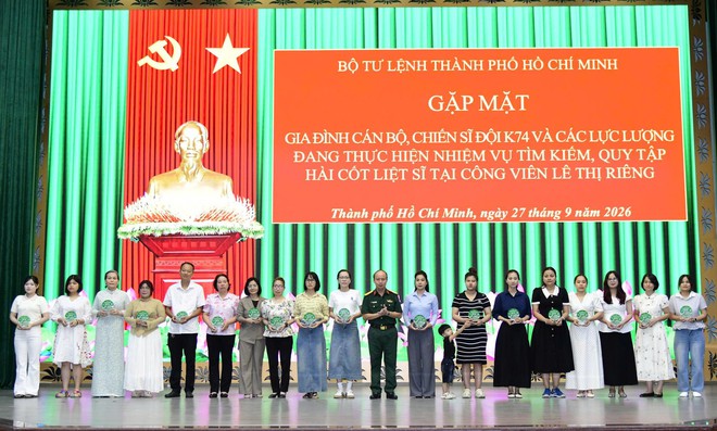 Hậu phương tự hào đồng hành cùng cán bộ, chiến sĩ Đội K74- Ảnh 4.