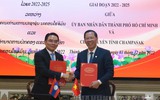 TPHCM ký kết bản ghi nhớ hợp tác với tỉnh Champasak