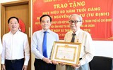 Trao, truy tặng Huy hiệu Đảng cho hơn 24.000 đảng viên dịp Quốc khánh