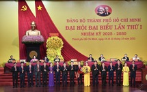 Ra mắt 16 Ủy vi&#234;n Ủy ban Kiểm tra Th&#224;nh ủy TPHCM