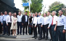 Công bố quyết định đặt tên đường Phạm Khắc tại phường Sài Gòn