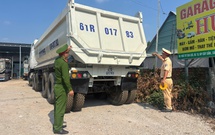 Thành phố rà soát, kiểm tra xe tải tự đổ, sơ mi rơ moóc từ 15 tấn trở lên