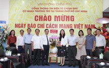 Lãnh đạo TPHCM mong muốn Báo Điện tử Chính phủ tiếp tục đồng hành, lan tỏa khát vọng phát triển của Thành phố