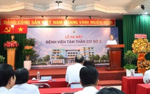 Bệnh viện Tâm thần TPHCM khánh thành cơ sở 3