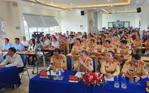 CSGT C&#244;ng an TPHCM tổ chức kỳ thi s&#225;t hạch, cấp giấy ph&#233;p l&#225;i xe đầu ti&#234;n sau tiếp nhận nhiệm vụ