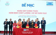 Trường ĐH Cửu Long hoàn thành đợt khảo sát chính thức kiểm định chất lượng