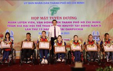 Vận động viên khuyết tật TPHCM đóng góp lớn cho thể thao Việt Nam