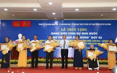 TPHCM truy tặng danh hiệu cho 7 Mẹ Việt Nam Anh h&#249;ng