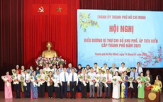 Tuy&#234;n dương 186 B&#237; thư chi bộ khu phố, ấp ti&#234;u biểu