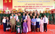 Kh&#225;nh th&#224;nh Nh&#224; tưởng niệm Anh h&#249;ng Lực lượng vũ trang nh&#226;n d&#226;n Phạm Xu&#226;n Ẩn