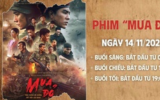 Phim Mưa đỏ v&#224; Địa đạo chiếu miễn ph&#237; tại Đặc khu C&#244;n Đảo