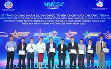 Trao chứng nhận 108 dự &#225;n xuất sắc về đổi mới s&#225;ng tạo, khởi nghiệp s&#225;ng tạo