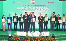 Tôn vinh 155 “Doanh nghiệp xanh TPHCM năm 2025”