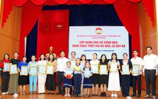 Tiếp nhận th&#234;m hơn 20 tỷ đồng ủng hộ đồng b&#224;o bị thiệt hại do mưa lũ