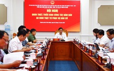 Bảo đảm an ninh, an to&#224;n phục vụ bầu cử