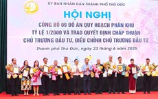 TP. Thủ Đức công bố 9 đồ án quy hoạch phân khu