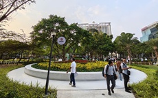 Bàn giao công trình cảnh quan tại khu đất dự án Nhà thi đấu Phan Đình Phùng đưa vào phục vụ người dân