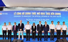 Cái Mép - Thị Vải đưa bến chung vào khai thác, tăng năng lực tiếp nhận tàu lớn
