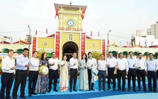 Lãnh đạo TPHCM khảo sát các công trình chỉnh trang đô thị