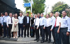 Công bố quyết định đặt tên đường Phạm Khắc tại phường Sài Gòn