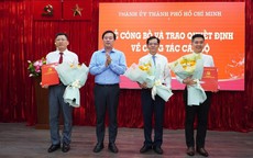 Công bố quyết định của Thành ủy về công tác cán bộ tại Đảng ủy các cơ quan Đảng Thành phố