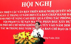 Quyết tâm xây dựng TPHCM không ma túy vào năm 2030