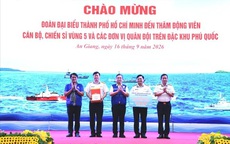 TPHCM trao tặng nhiều công trình đến cán bộ, chiến sĩ ở đặc khu Phú Quốc
