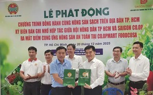 Phát động chương trình “Đồng hành cùng nông sản sạch trên địa bàn TPHCM giai đoạn 2025 - 2030