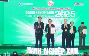 Saigon Co.op cùng 21 đơn vị thành viên đã được vinh danh Doanh nghiệp Xanh TPHCM năm 2025